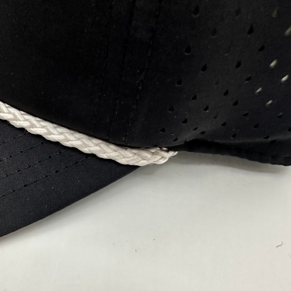 DC Shoes All Stars 1994 Snapback Hat Black Rope Trucker Perforated Cap OSFM NEW - Picture 4 of 12